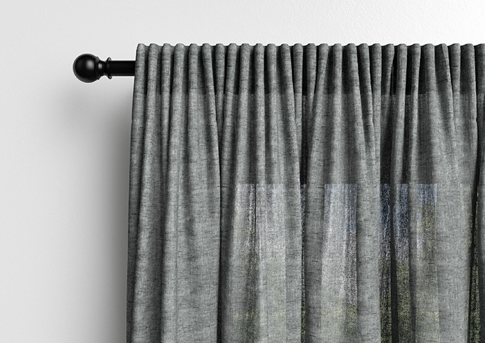 Pescara Voile, Slate - Made to Measure Curtains - Image 10